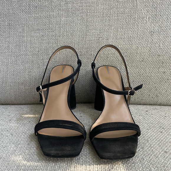 Sam Edelman block heal strappy sandals - Picture 2 of 5